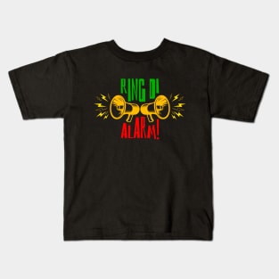 Ring Di Alarm Rasta Colors Reggae Kids T-Shirt